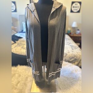 Love Always hooded cardigan
